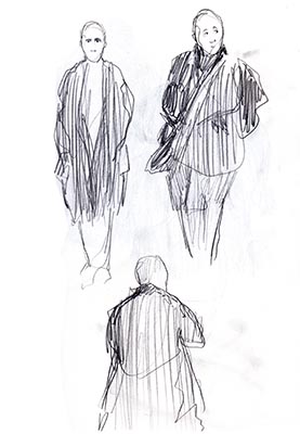 ellan parry rehearsal drawing