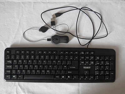 keyboard and mouse