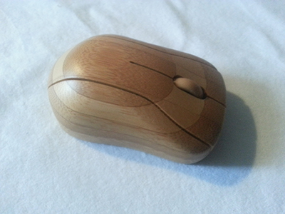 wooden mouse