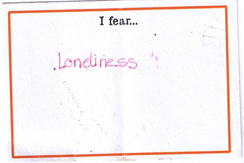 loneliness